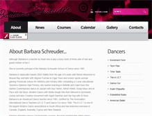 Tablet Screenshot of barbaraschreuder.com
